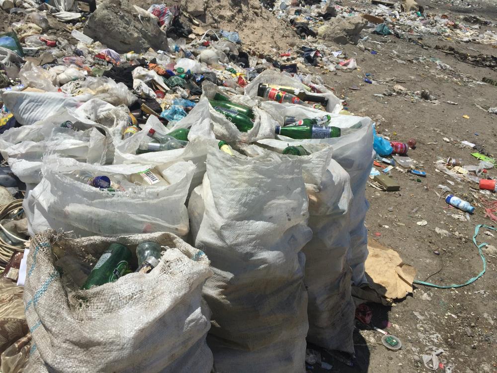 Residents of the Yerevan garbage dump