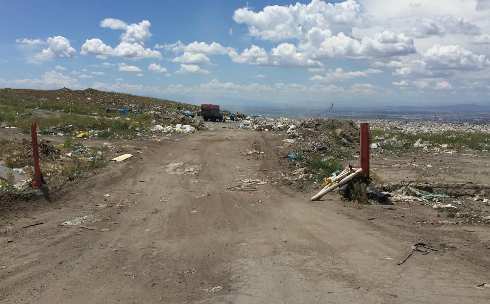 Residents of the Yerevan garbage dump