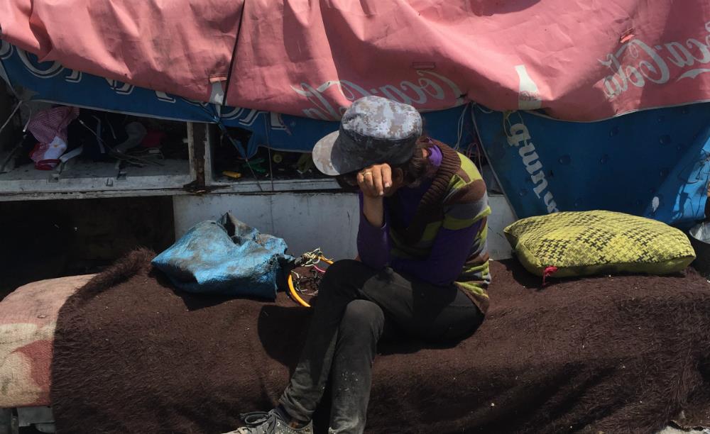 Residents of the Yerevan garbage dump