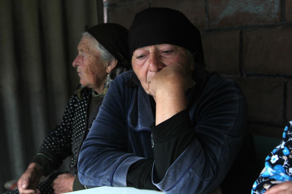 Жительница села Балта. Грузины ингуши и осетины в Северной Осетии