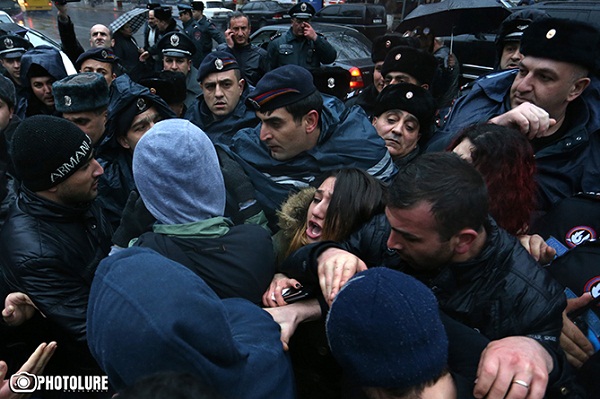 Protest action, Artհur Sargsyan
