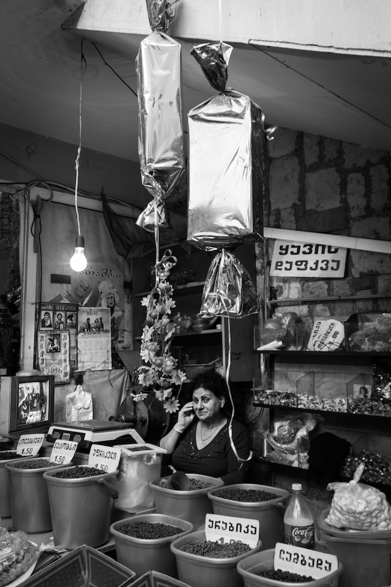 На базаре в Тбилиси. Фото JAMnews/Агнешка Зелионка