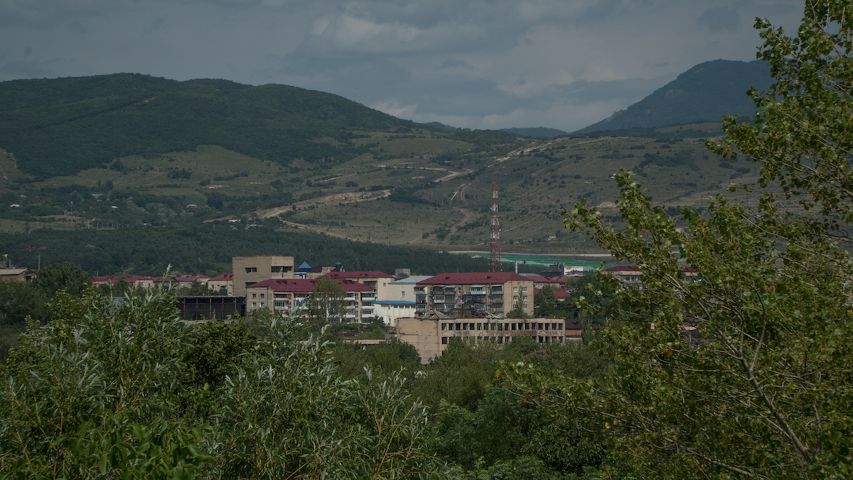 Вид на Цхинвали. Жизнь в зоне грузино-осетинского конфликта