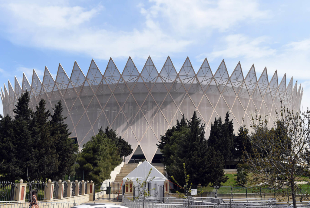 Спортивно-концертный комплекс имени Гейдара Алиева теперь. Фото с сайта министерства молодежи и спорта
Фигурное катание в Азербайджане