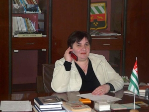 Aida Chchkhalia, Abkhazia