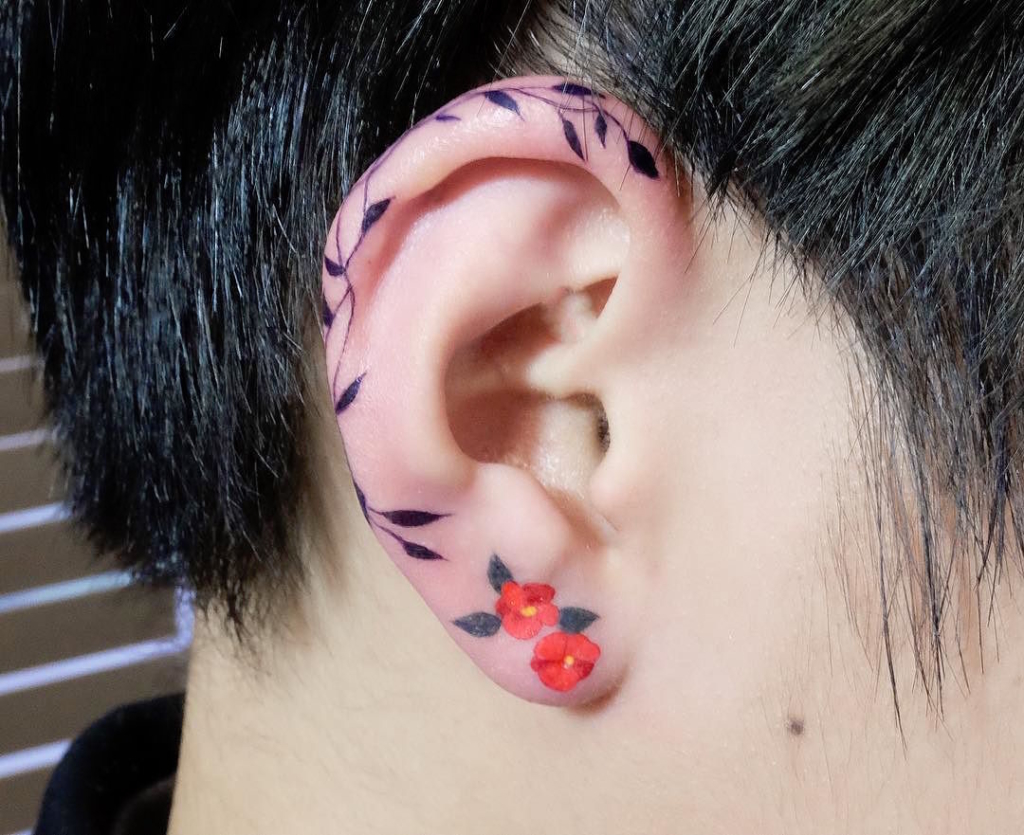 20 top Tattoo Pain behind The Ear Rating ideas in 2024