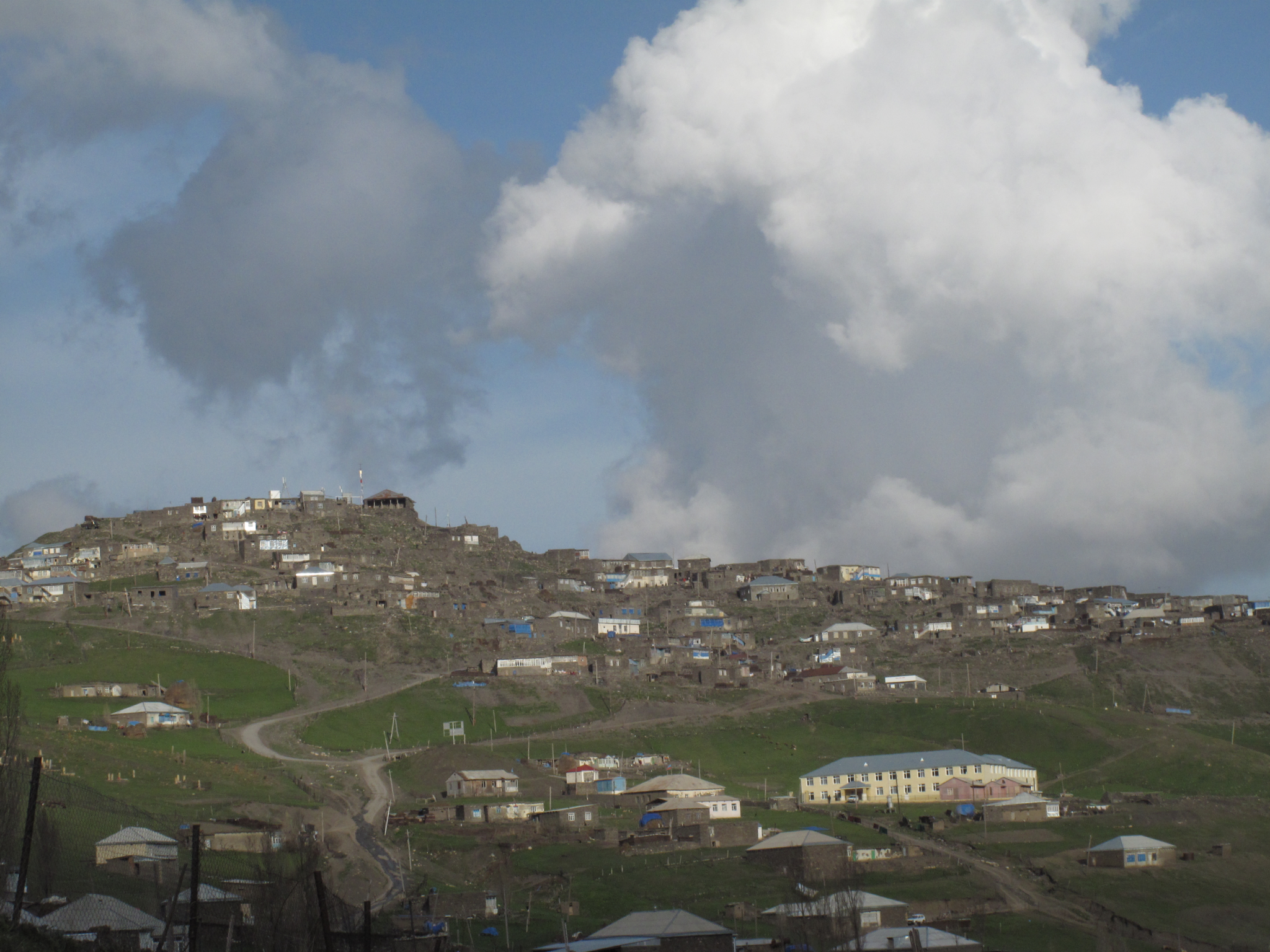 The Khinalig village in Azerbaijan