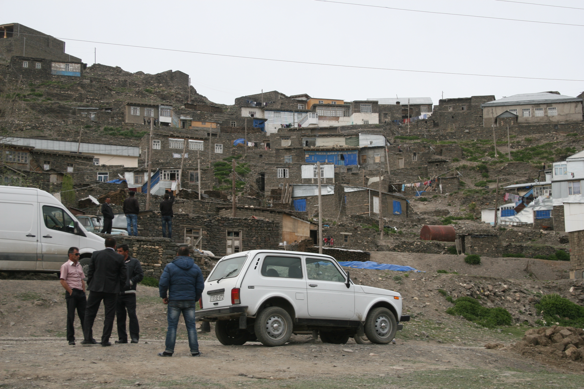 The Khinalig village in Azerbaijan
