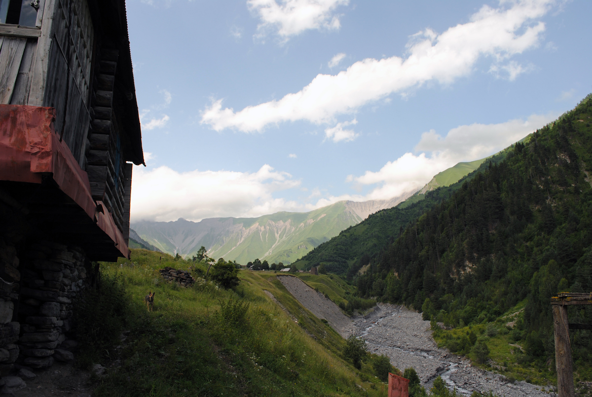 700-year-old Ossetian alpine village Dallag Ruk