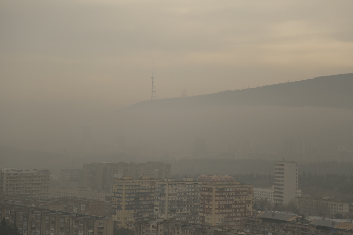 Air pollution in Tbilisi 