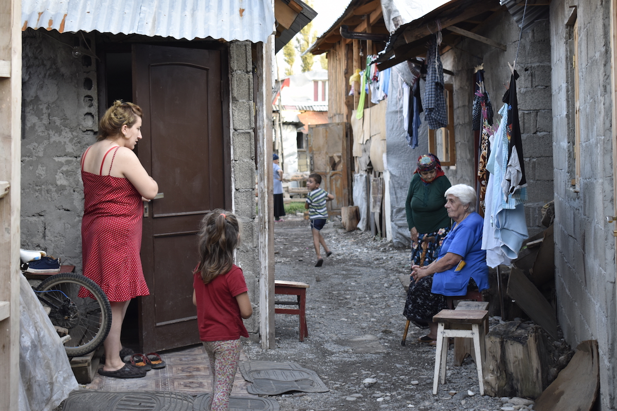 Locals have no livestock or poultry, and there is no land to cultivate. They kill time by conversing with each other.