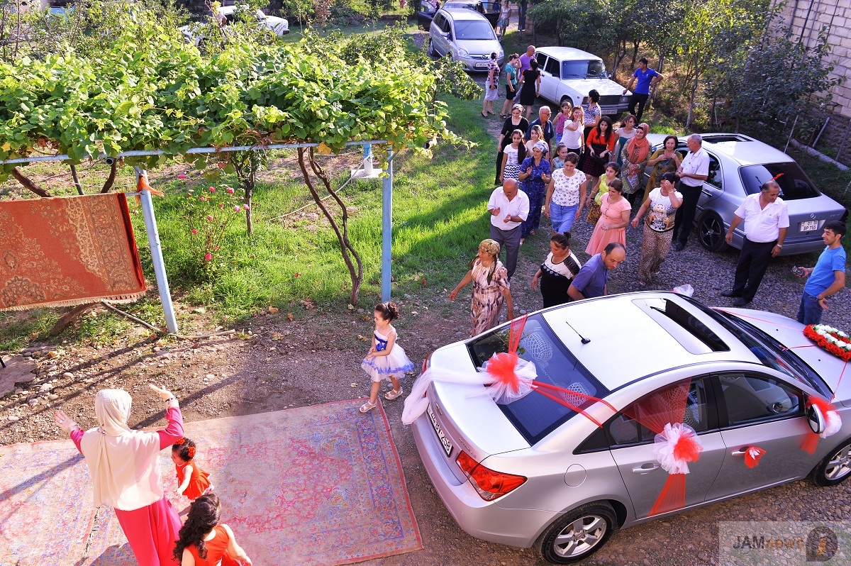 Traditional wedding in Azerbaijan, photo