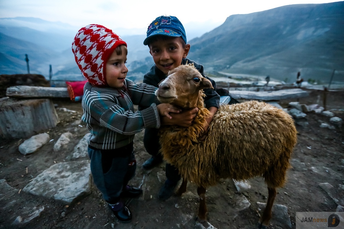 The village of Budug lies 50 kilometres away or two hours’ drive from Guba, a town in the north of Azerbaijan. Photos