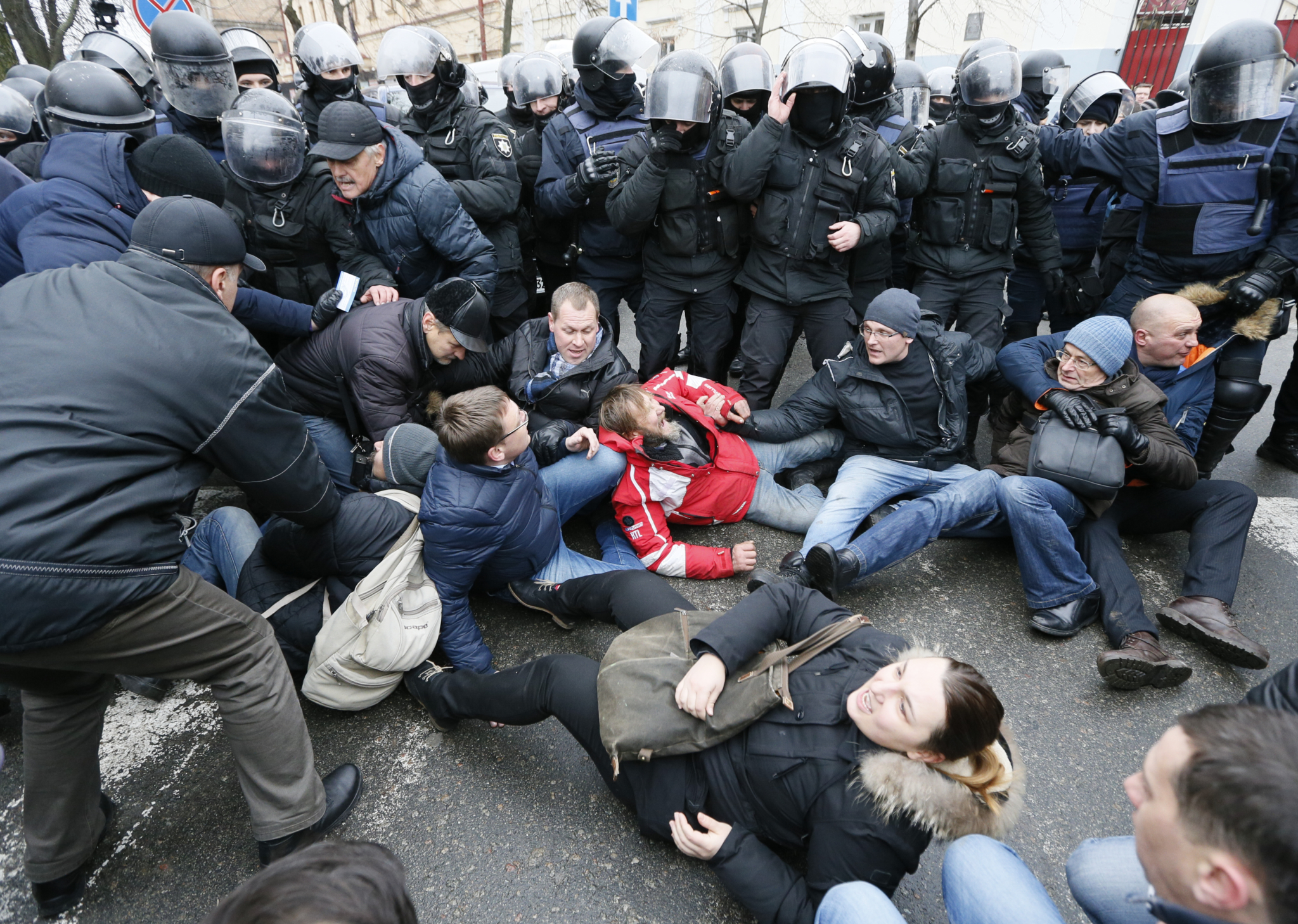 Mikhail Saakashvili, who was the third president of Georgia and leader of the Ukrainian 'Movement of New Forces' opposition party, was arrested Tuesday morning