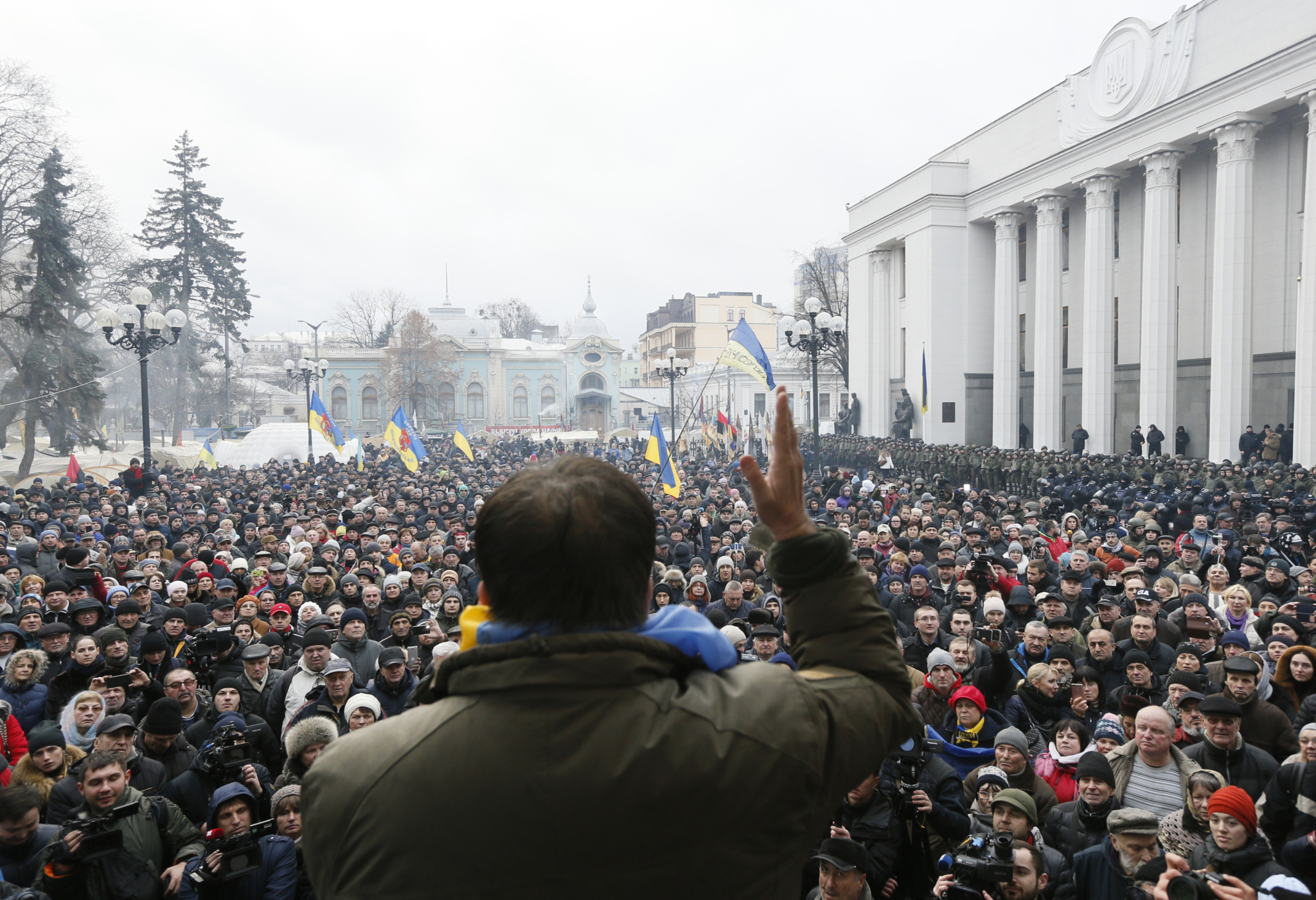 Mikhail Saakashvili, who was the third president of Georgia and leader of the Ukrainian 'Movement of New Forces' opposition party, was arrested Tuesday morning