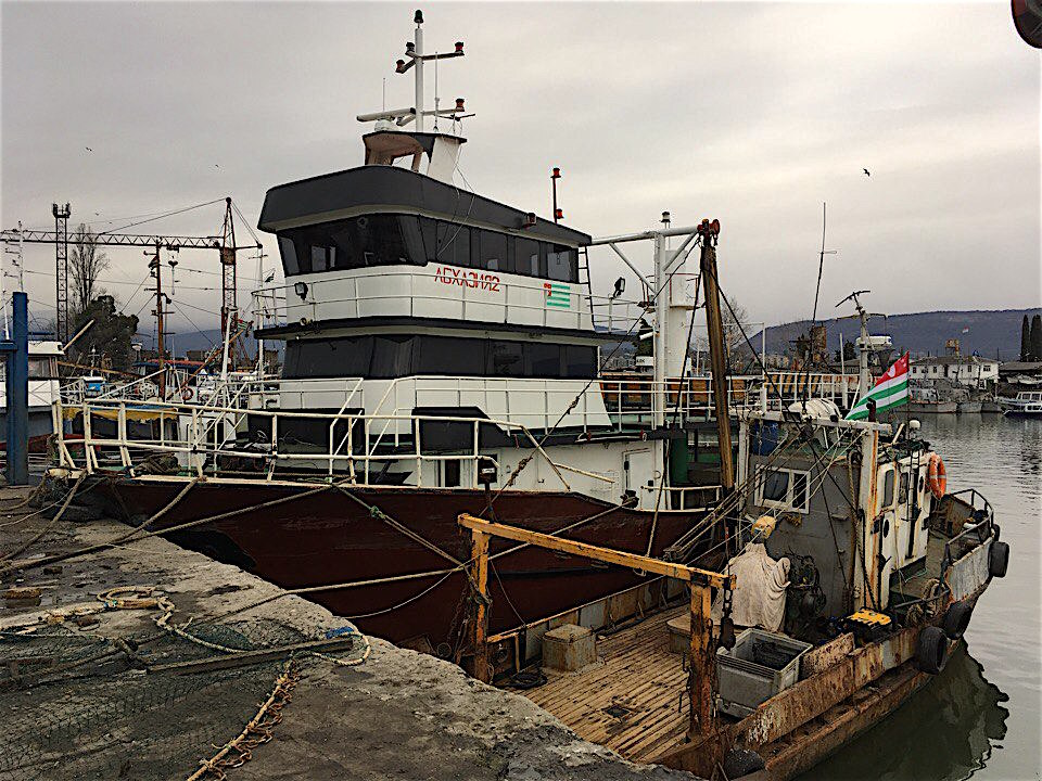 Fishing industry in Abkhazia