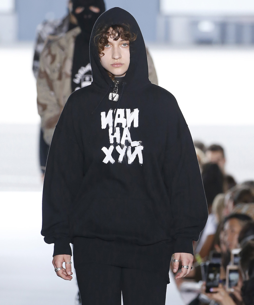 demna gvasalia balenciaga collection war