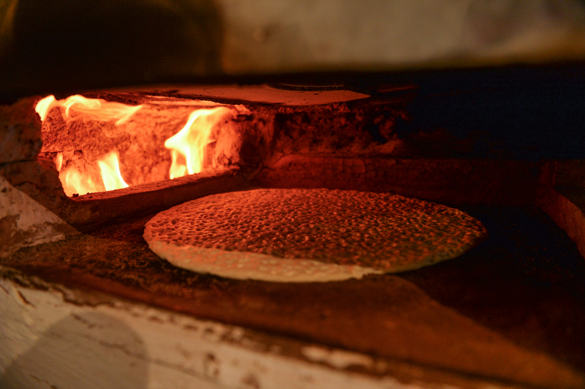 Lezgin ‘sun’ bread in Azerbaijan