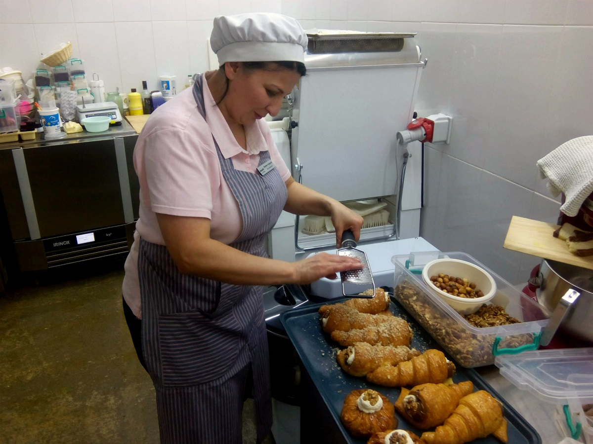 Armenia, cafe employs people with a number of disabilities such as Down syndrome, autism