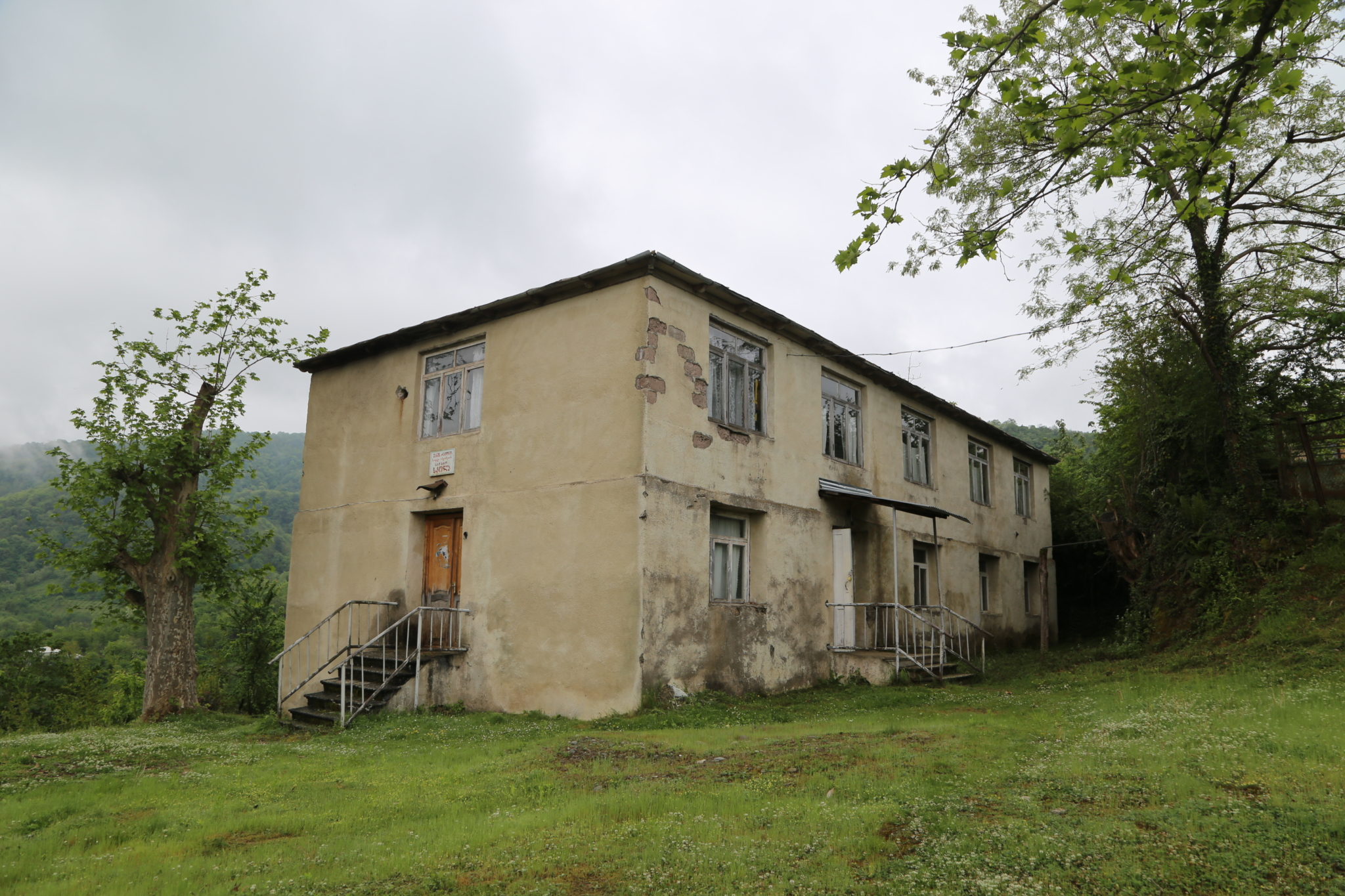 Onjokheti school. Photo: Tekle Morgoshia. Mountainous villages in Georgia are emptying