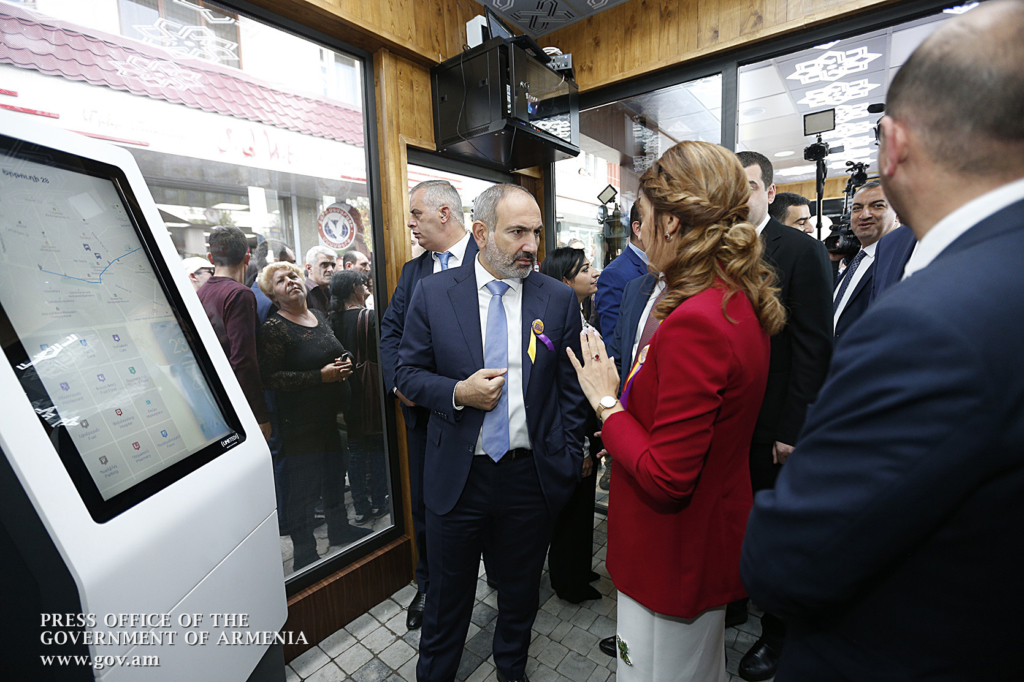 Gyumri, Etchmiadzin, Nikol Pashinyan, smart stop