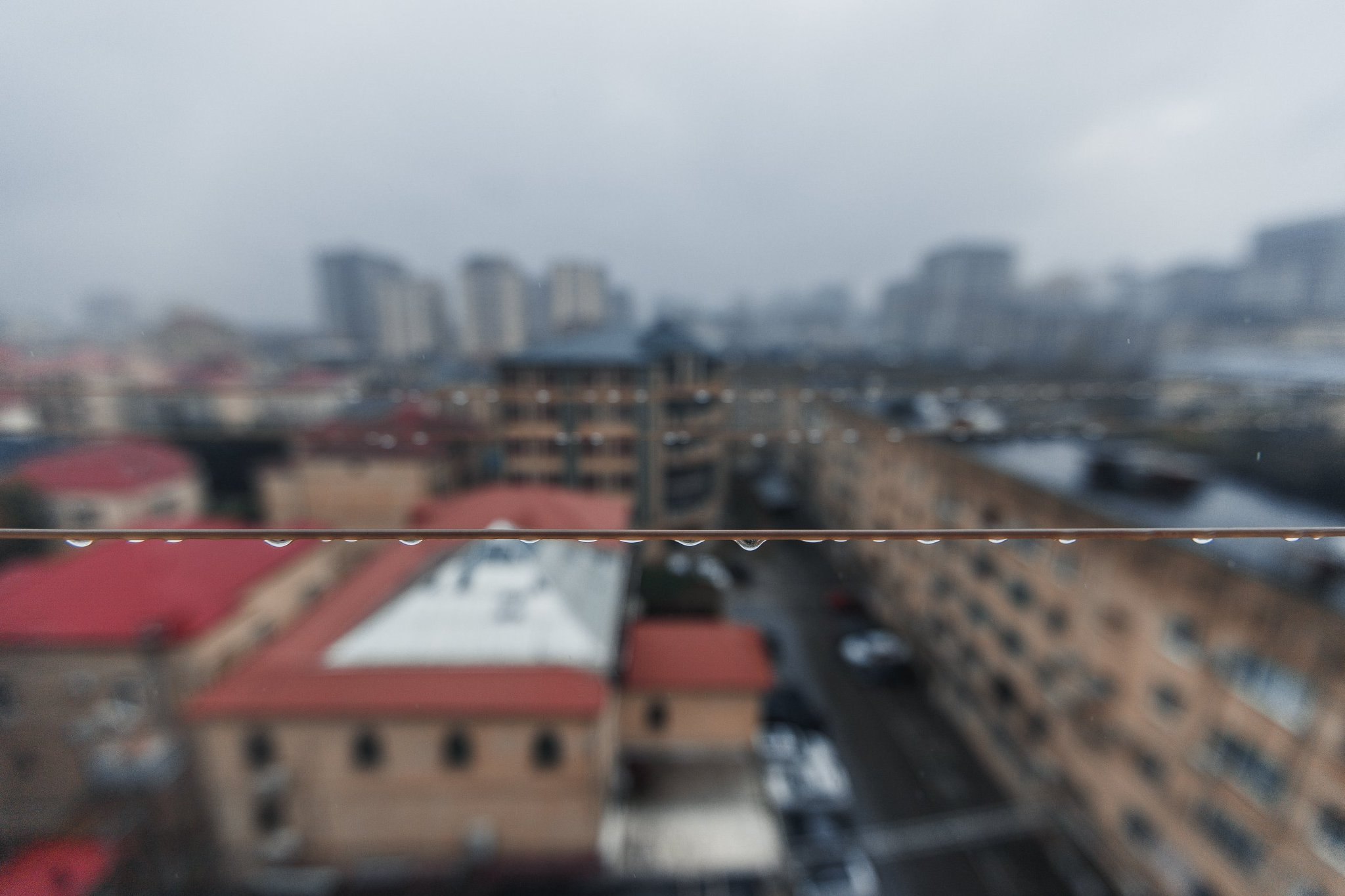 Rain in Baku