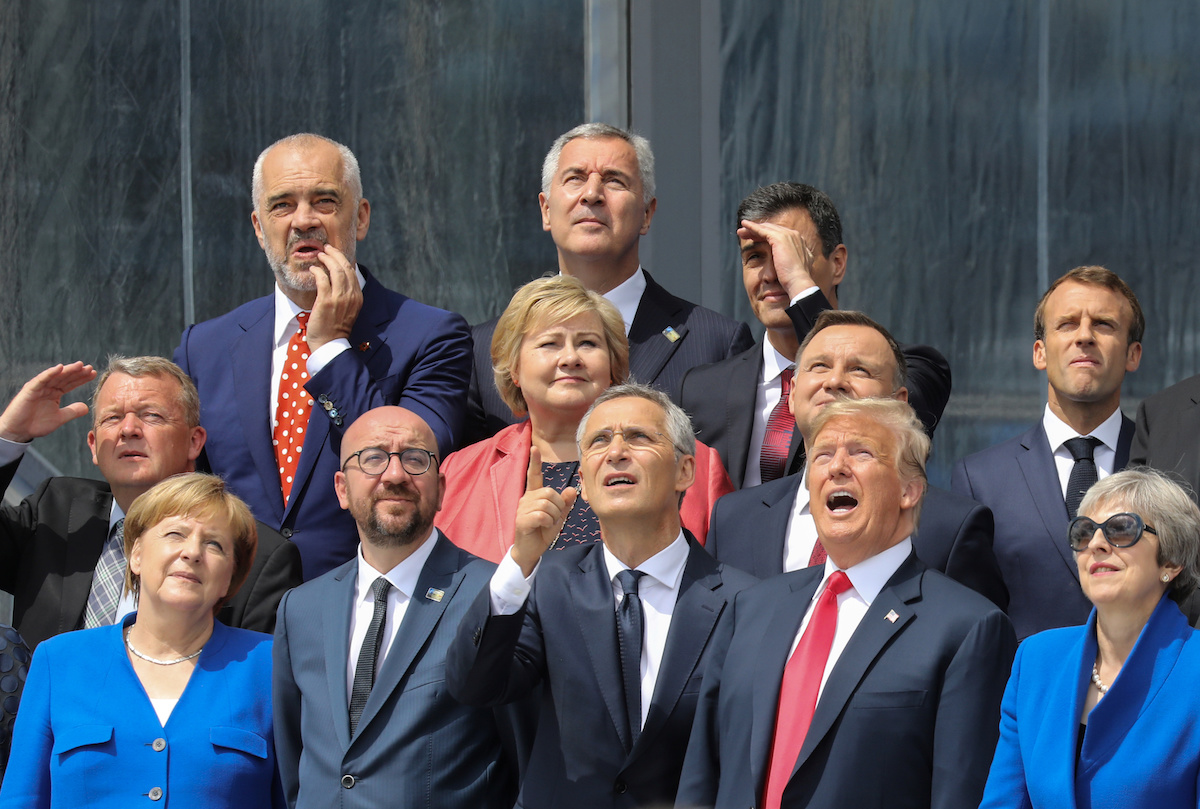 Саммит НАТО В Брюсселе 2018
