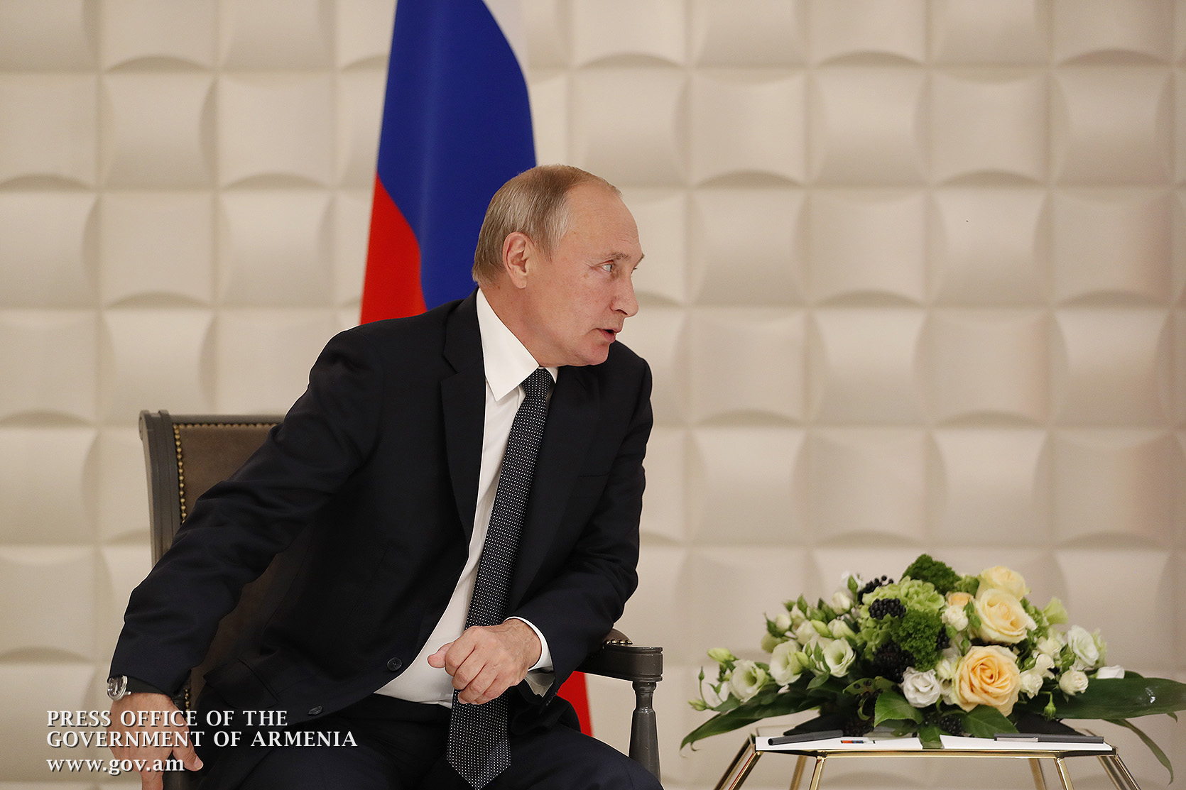 Vladimir Putin, Robert Koçaryan, Yerevan