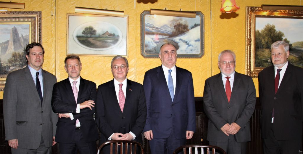 xarici işlər naziri, Zohrab Mnatsakanyan, Elmar Məmmədyarov, Nyu York, ATƏT-in Minsk Qrupunun həmsədrləri