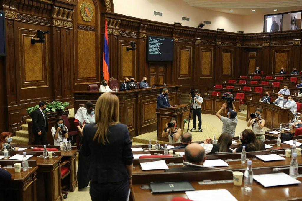 Armenia, parliament, petition of the Prosecutor General, Gagik Tsarukyan, oligarch, demand for the resignation of the government, political persecution, Naira Zohrabyan, Prosperous Armenia party, Nikol Pashinyan, Enlightened Armenia party,