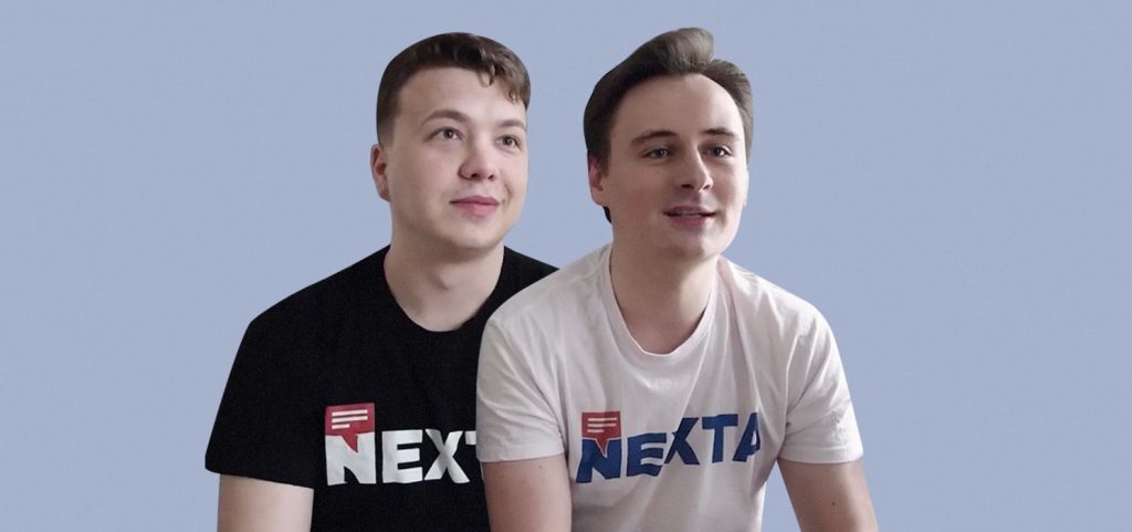 The unique telegram channel Nexta Live. Stepan Svetlov, known as Putilo, and Roman Protasevich