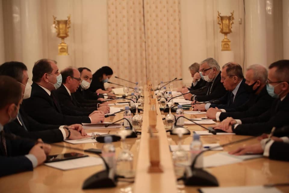 Armenian MFA, Ara Ayvazyan, RF MFA, Sergei Lavrov, Karabakh, Armenia, Russia, implementation of the trilateral agreement, visit of the Armenian Foreign Minister to Moscow,