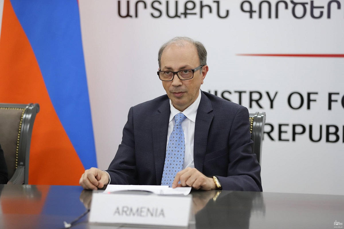 Armenia, the rights of the inhabitants of Nagorno-Karabakh, the right to self-determination, the settlement of the Karabakh conflict, the position of Armenia, the Minister of Foreign Affairs of Armenia, Ara Ayvazyan, the meeting of the OSCE Ministerial Council, Azerbaijan, Turkey, Artsakh,