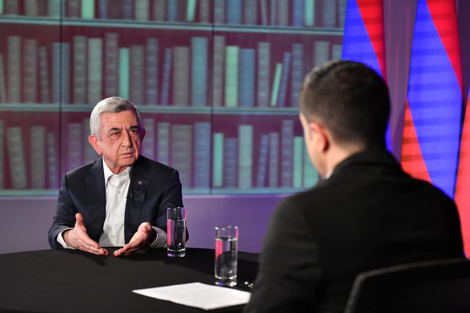 Interview with ex-President of Armenia Sargsyan