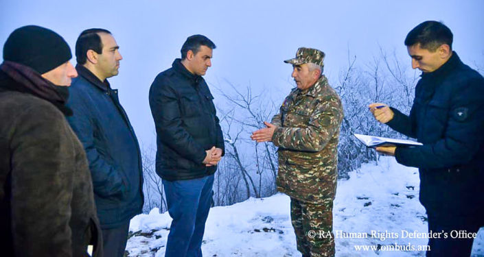 Azerbaijani military shoot in Syunik