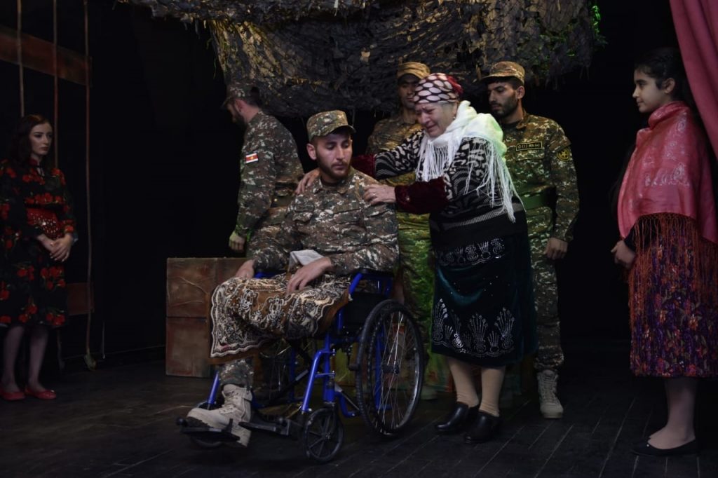 Yazidi theater, Karabakh war, actor, women on stage, performance, Yezidis in Armenia, Yezidis, Yezidis participants in the Karabakh war, Armenian news,