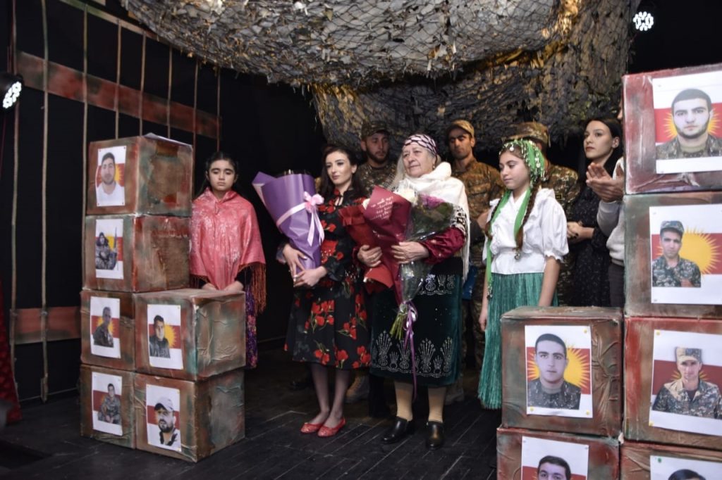 Yazidi theater, Karabakh war, actor, women on stage, performance, Yezidis in Armenia, Yezidis, Yezidis participants in the Karabakh war, Armenian news,