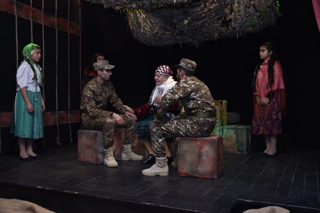 Yazidi theater, Karabakh war, actor, women on stage, performance, Yezidis in Armenia, Yezidis, Yezidis participants in the Karabakh war, Armenian news,