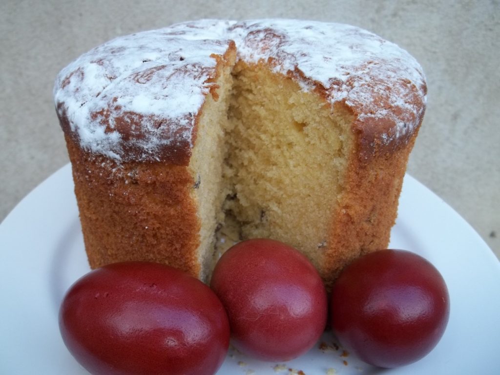 Georgian Cake On Brown Plate Patterns Stock Photo 1424073080 | Shutterstock