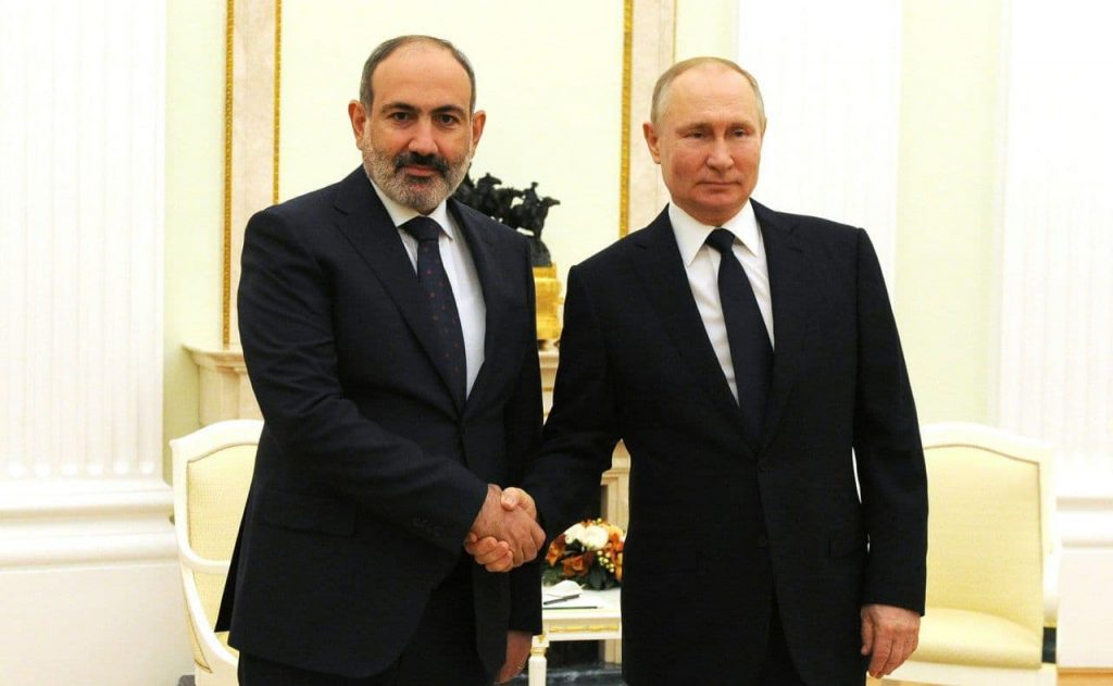 Moskvada Putin və Paşinyan görüşü