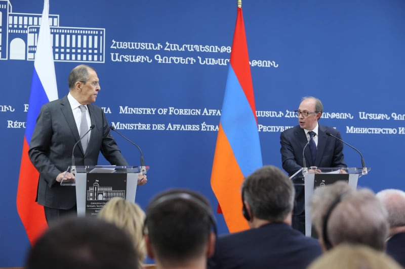 Lavrov's visit to Armenia