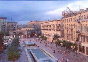 The Fountain Square in Baku