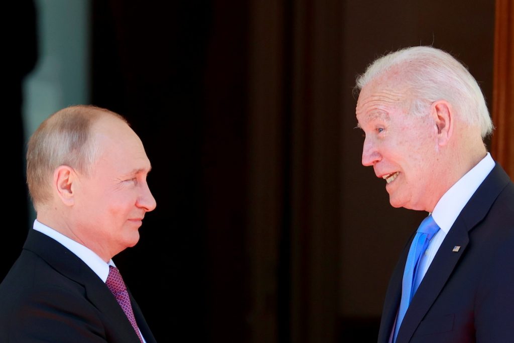 Putin and Biden summit in Geneva