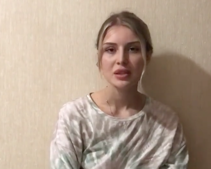 Халимат Тарамова, кадр с видео