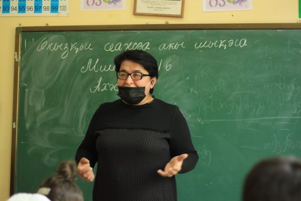 Abkhazians in Achara learn their native language