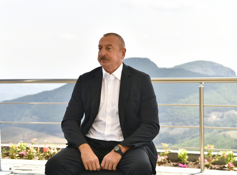 Ilham Aliyev expressed his opinion