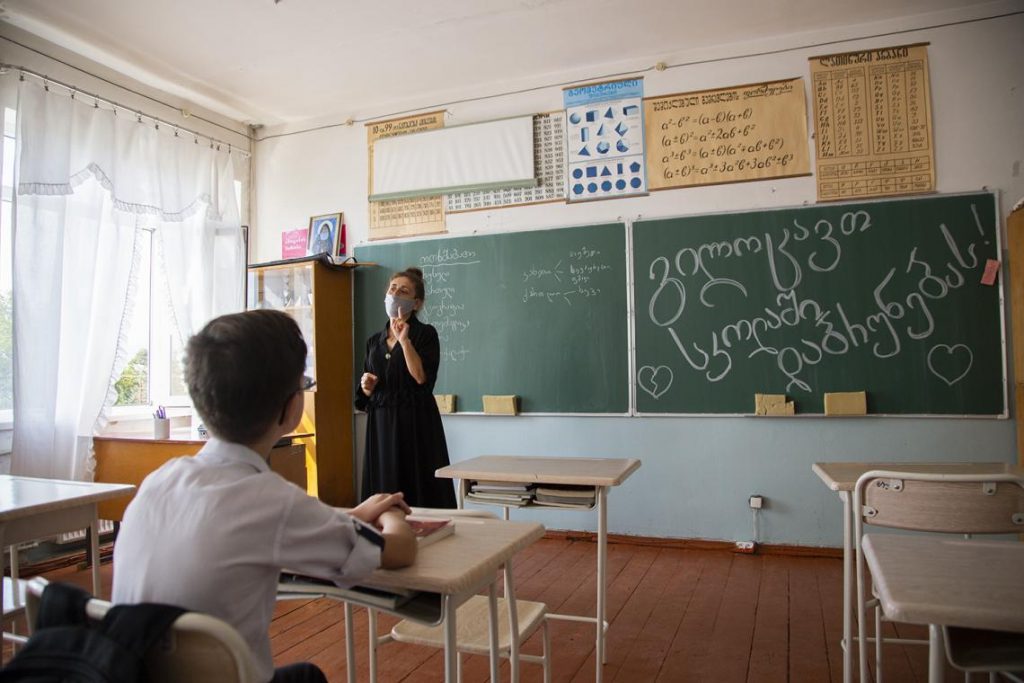 Откроются ли школы в Грузии? Фото: UNICEF/GEO-2020/Jibuti