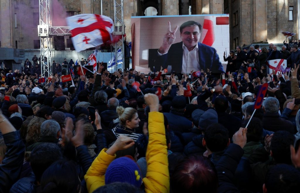 Ex-president Saakashvili's return to Georgia