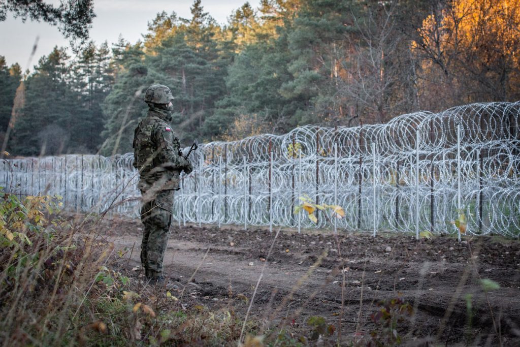 Польский пограничник. Фото: Министерство обороны Польши