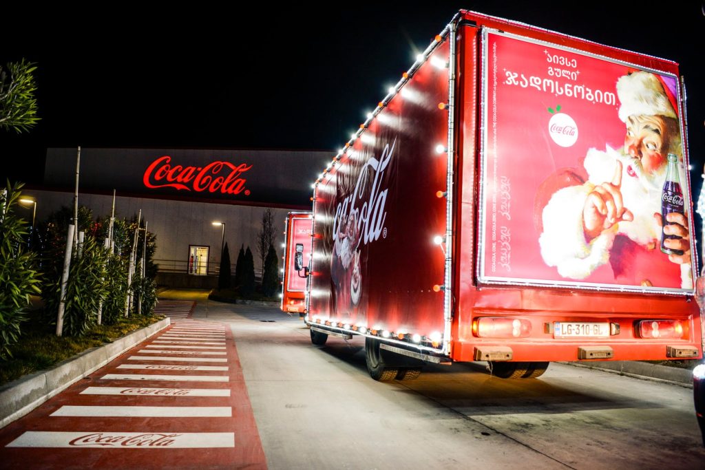 Coca-Cola Holiday Caravan in Georgia 